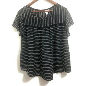 Ava & Viv Women's Black Shirt size 1x